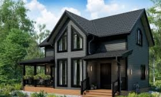 Проекты каркасных домов с террасой от 3596 рублей | Строй-Спс